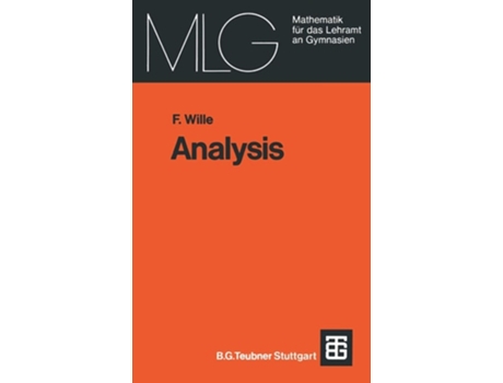Livro Analysis : Eine anwendungsbezogene Einführung de Friedrich Wille ( Inglês )