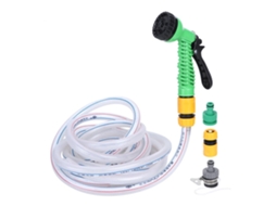 Kit Rega Mangueira Telescópica Flexível Jardim Casa