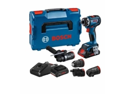 Chave de fenda Gsr 18v 90 Fc 2xpc4,0ah 64/36nm Cabeças intercambiáveis 4x Gfa Lb Bosch