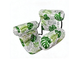 Anel de Natação Flutuante para Adultos Relaxarem na Piscina e na Praia HENTEN HOME 90x40.5x61 Cm
