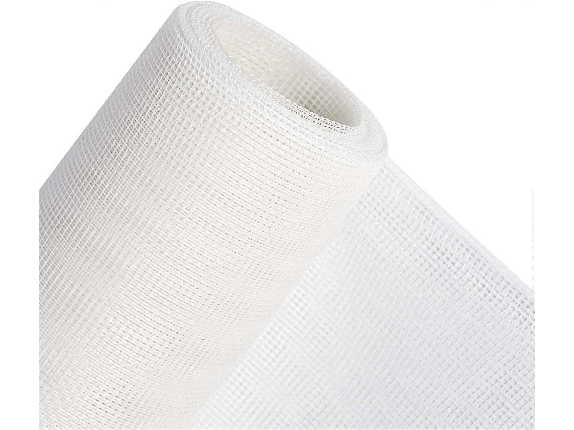 Mosquiteiro Rebe resistente para moscas-das-frutas, rolo de rede mosquiteira reforçada branca 130x150cm