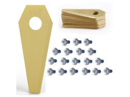 Lâminas de reposição Nova Line para cortador robótico Bosch Titanium, 18 parafusos