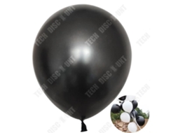 Td® 100 Balões Pretos 27 Cm Balões Decorativos Para Aniversários, Casamentos, Eventos, Festas... Balões Baudruche Tech Desconto