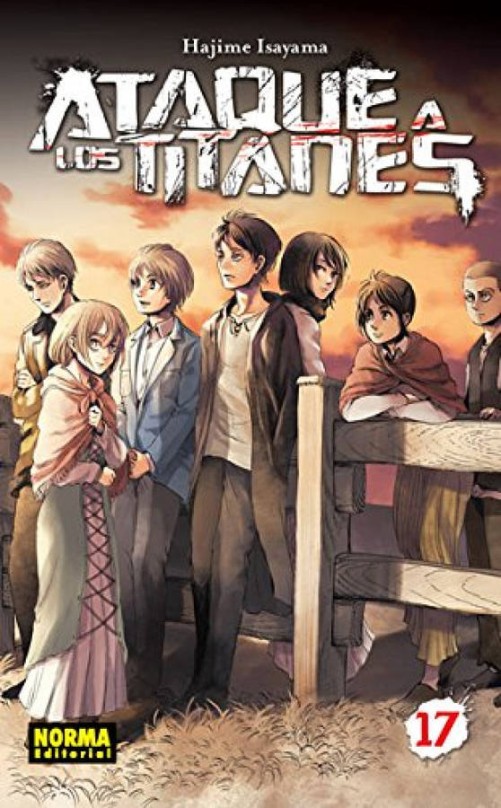 Livro Ataque A Los Titanes de Hajime Isayama (Espanhol)