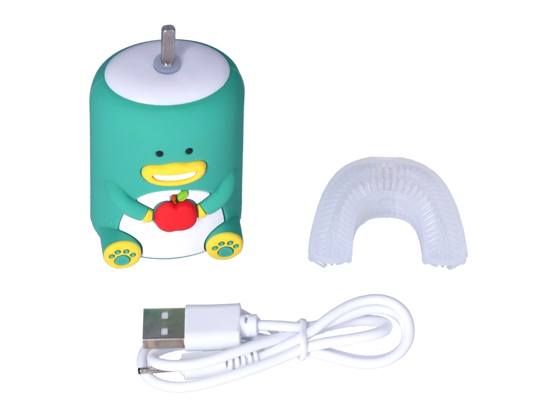 Escova Elétrica Baby Smart Kids Da Laxiscreed, Modelo De Dinossauro, Carregamento Direto E Totalmente Automática