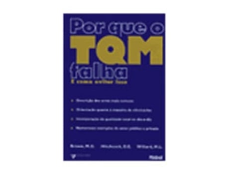 Livro Por Que O Tqm Falha E Como Evitar Isso De Brown (português Do Brasil)