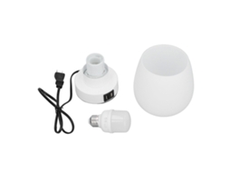 Lâmpada de Cabeceira touch, dimmable, 2 portas USB, vidro, moderna, para quarto e sala S/MARCA
