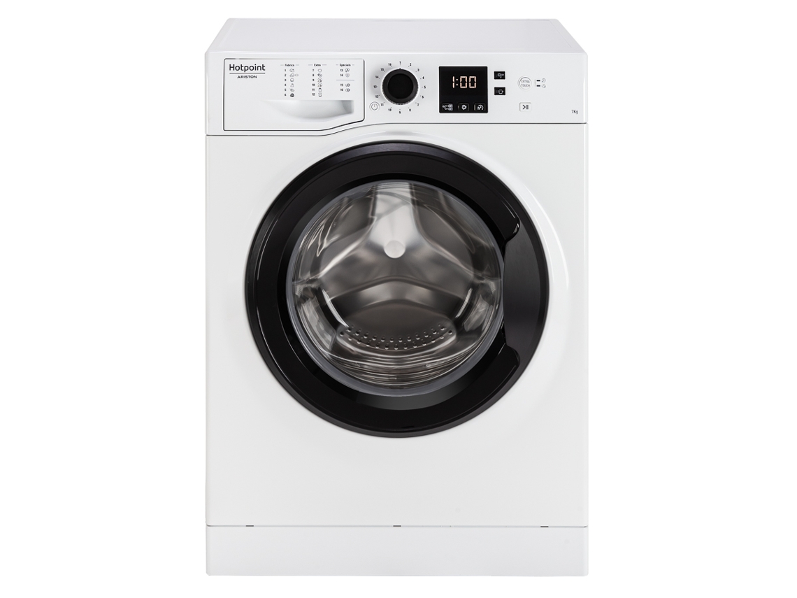 Máquina de Lavar Roupa HOTPOINT Active NS 723U WK (7 kg - 1200 rpm - Branco)
