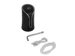 Laxiscreed Bomba De Água Elétrica Para Água Embalada, Dispensador Automático Porta, Modelo Preto