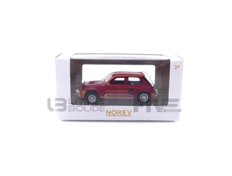 Carro Miniatura Colecionável Norev 1/54 RENAULT 5 Turbo 1980 Granada Vermelha 310931