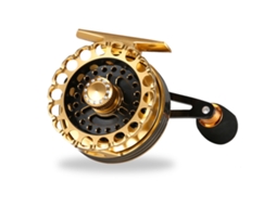 Molinete de Pesca de Gelo Full Metal Suave