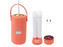 Secador Portátil de Roupas Orange Electric 4 Velocidades com Acessório de Sapatos e Saco para Ternos 110v 200w