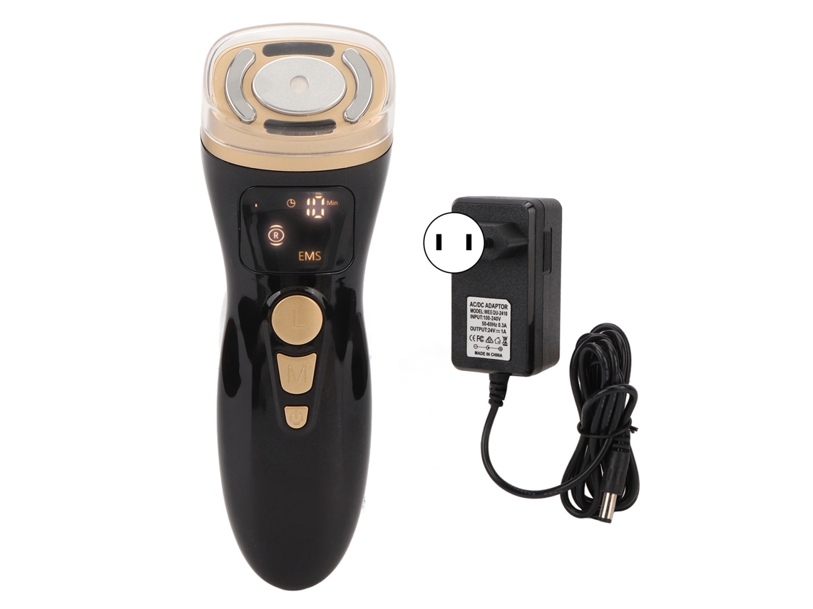 Dispositivo De Beleza Facial Rf Mini Led Com 5 Níveis E Microcorrente