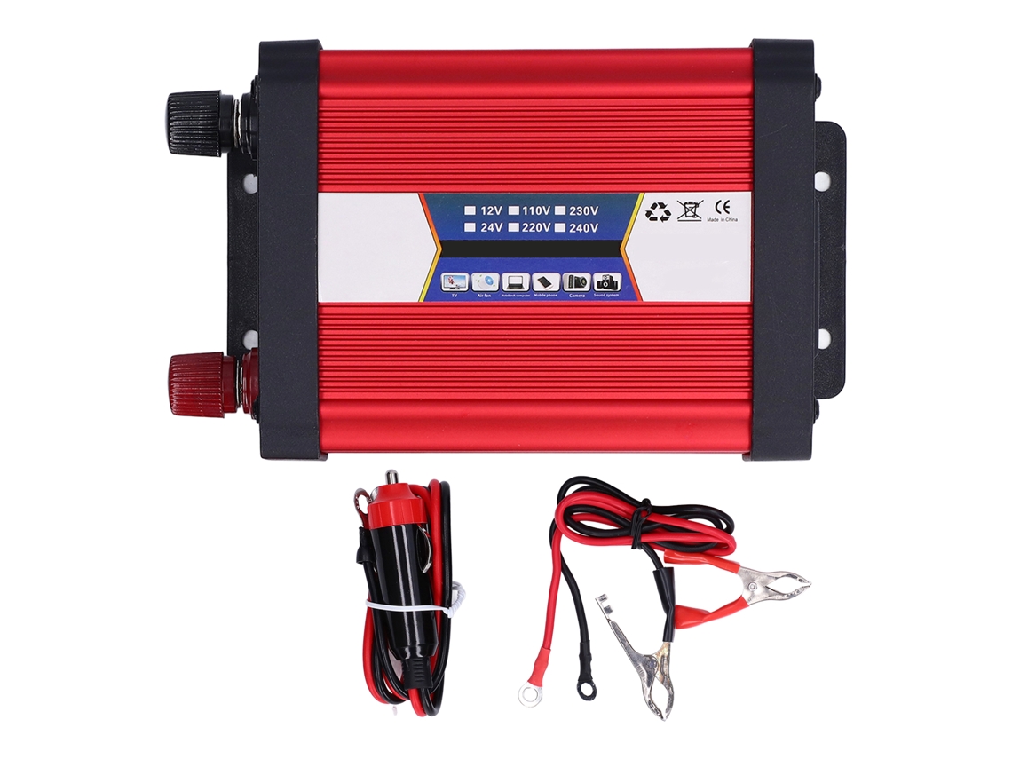 Inversor Carro Onda Senoidal Modificada 1000W 12V 220V USB