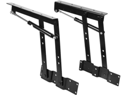 Conjunto De 2 Peças Para Mecanismo Mesa Centro Com Dobradiça Hidráulica, Estrutura De Elevação Para Móveis, Kit De