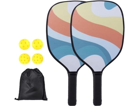 Professional Set Of 2 Racquets 4 Balls And Bag For Adults Kids Indoor And Outdoor Tournament Unikm