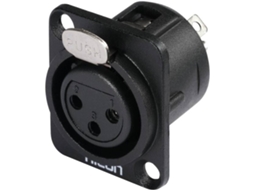 Plug Mounting HICON XLR 3pin HI-X3DF-M