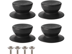 Conjunto de 10 Puxadores Pretos para Armários, 96 Mm BRILVIBERA