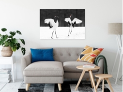 Quadro ARTGEIST Dancing Cranes (1 Part) Wide (90x60)