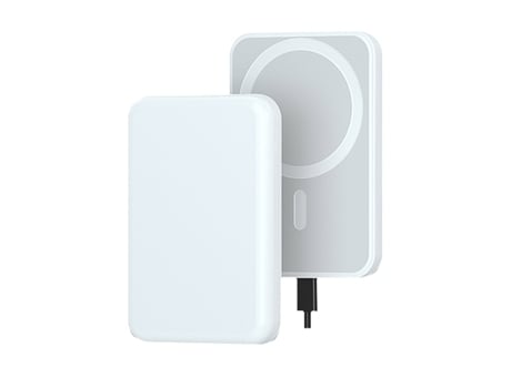 Powerbank Magnético 5000Mah para Apple Iphone 14 Pro Cinza