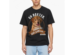 Rockinstone Anchorman Movie Little Gentleman Black Adult T-shirt Size:l
