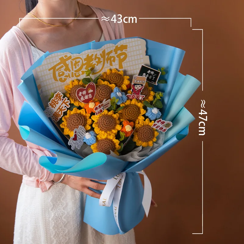 Buquês De Crochê Prontos, Buquês Artificiais, Buquês De Crochê, Presentes Perfeitos