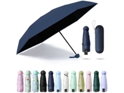 Guarda chuva Sol Dobrável Ultra leve 6 Ossos | S/MARCA