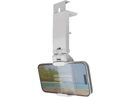 Suporte Automóvel Ajustável SBS Telas até 90 mm (Rotação 360º - Branco)