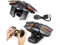 Gatilhos Para Jogos Mobile Shineofi, Gatilhos Sensíveis E Proteção Elástica Para Os Dedos Em Smartphones, Controle
