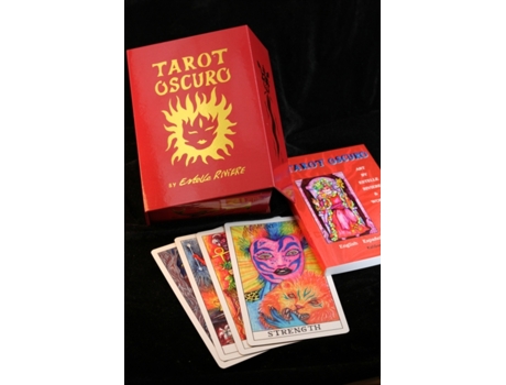 Livro Tarot Oscuro: English, Spanish & French Edition de Estelle Riviere, Maria Moraru (Inglês)