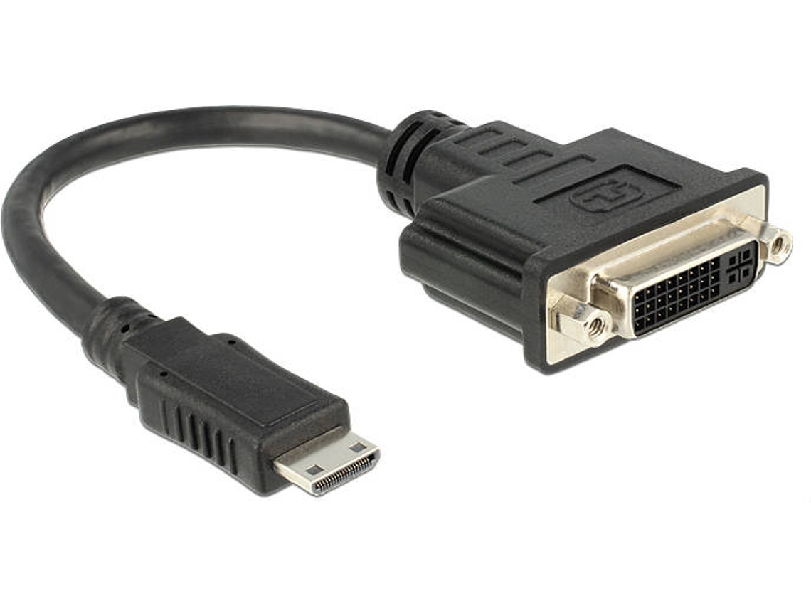 Adaptador HDMI DELOCK (Mini HDMI - DVI)