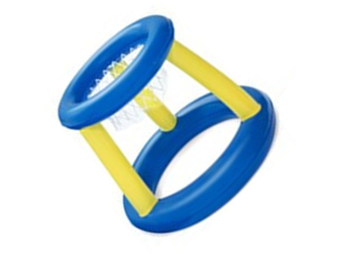 Conjunto De Vôlei De Piscina Inflável (rede Segura Portátil)