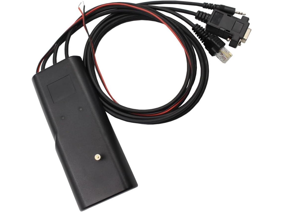 Cabo De Programação 3em 1 Compatível Com Rádios Motorola Ct250, Ct450, Ct450 Ls, Gp3688, Gp68 E Gp88s