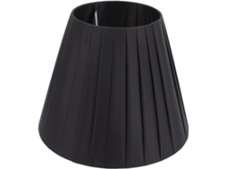 Abajur de Mesa Plissado, Acessório Decorativo, Preto, Luz Suave e Proteção para os Olhos, Fácil de Usar. SFUSHOS