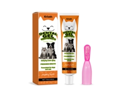 Kriath Vanilla Produto para Cuidado Dental de Animais, Limpeza Segura e Eficaz LAXISCREED