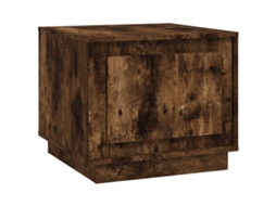 Mesa de Centro Derivados de Madeira Carvalho Fumado MAISON EXCLUSIVE (51x50x44 cm)