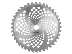 Lâmina circular Primerox, 40t, aço manganês, para cortador de capim, acessório de substituição