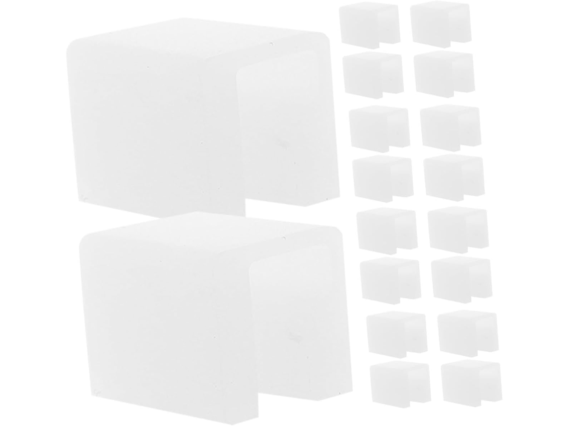 20 Protetores de Canto de Silicone Macio para Meninos e Meninas, CHABERLU