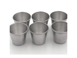 Conjunto De 6 Vasos De Acero Inoxidable Para Chupito De 45ml, Resistente A Rayones Y A Golpes, Ideal Para Bar, Hogar Y Camping