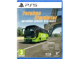 Jogo Games Fernbus Simulator Long Distance Coach  Ps5
