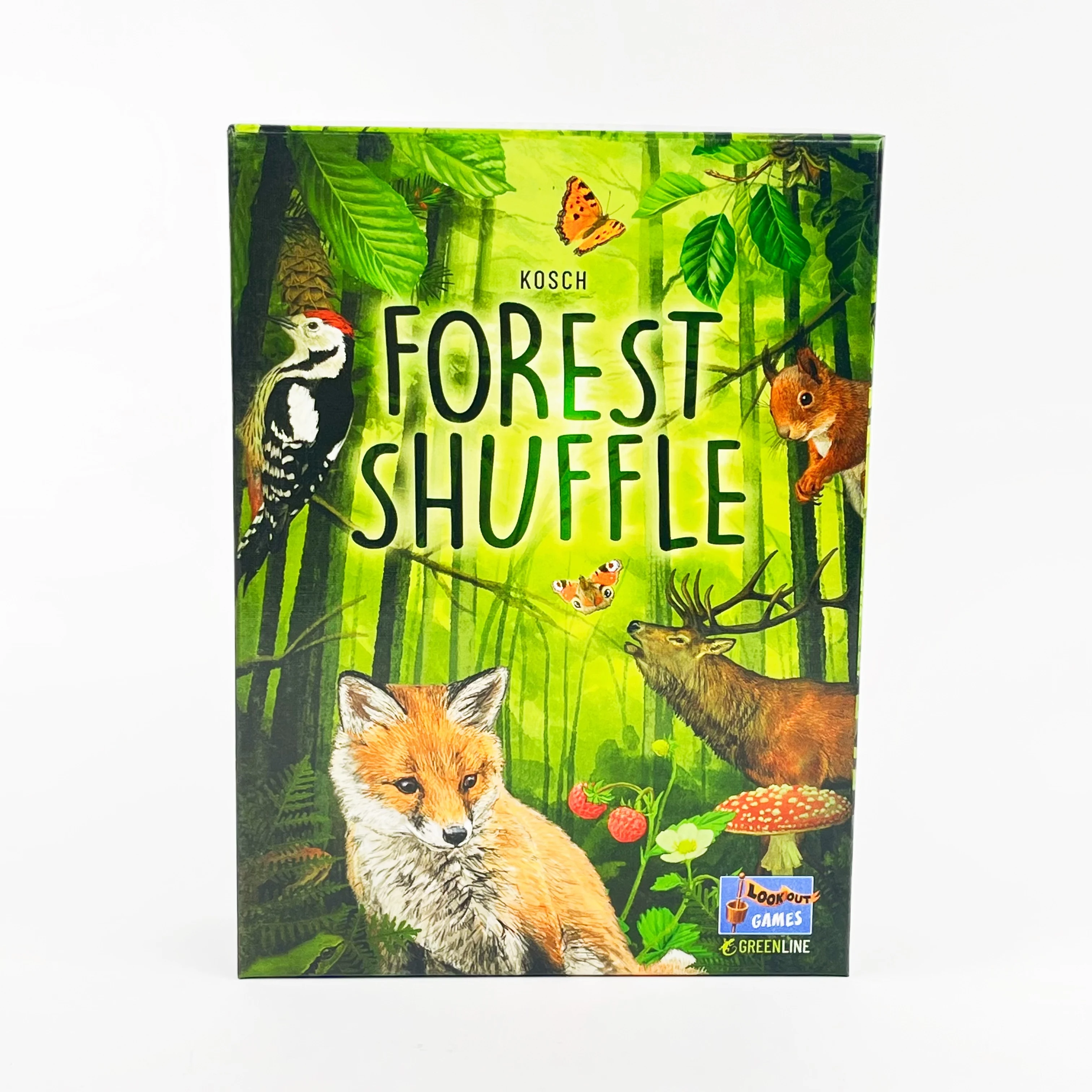 Forest Shuffle Card Game: Um Jogo De Estratégia Que Inclui Os Mapas Woodland Edge, Mountains E Pacotes De Expansão.