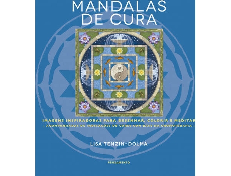 Livro Mandalas de Cura de Lisa Tenzin-Dolma (Português do Brasil)
