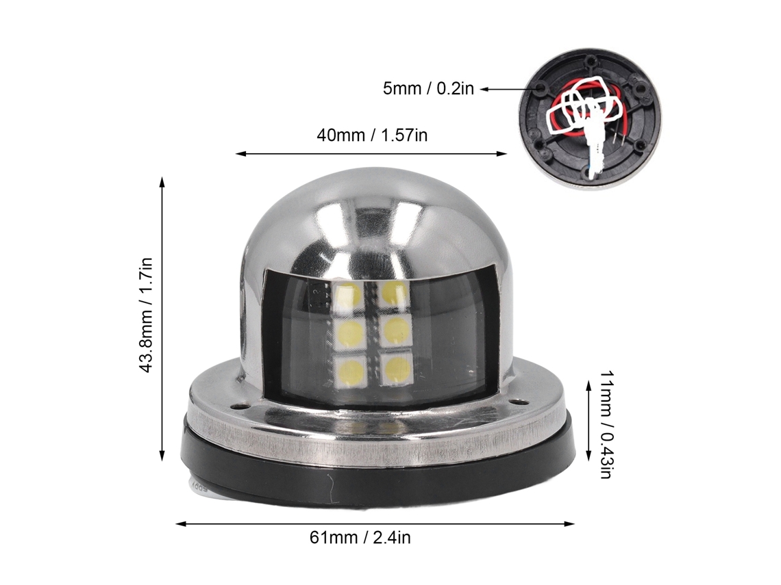 Lâmpada Solar Para Parede (iluminação Externa, Segurança)