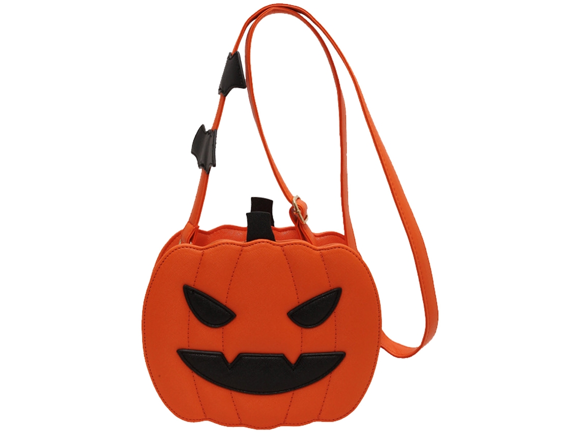 Bolsa de Mulher em Forma de Abóbora Tote de Morcego e Diabo para Halloween NEVEANCE