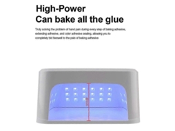 2026 Suitable Uv Nail Lamp Gel Nails,45led With 4 Timer Mode,gel Decorated Sparkling Rhi Nestone Pink GOKOCO (eu)