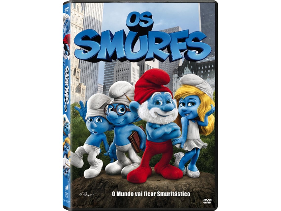 DVD Os Smurfs (De: Raja Gosnell)