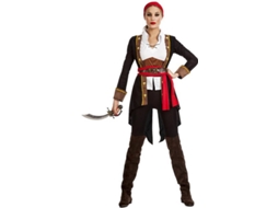 Fato de Mulher DISFRAZZES Pirata Casaca (Tam: M/L)