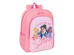 Mochila Escolar Rosa Barbie (33 x 42 x 14 cm)