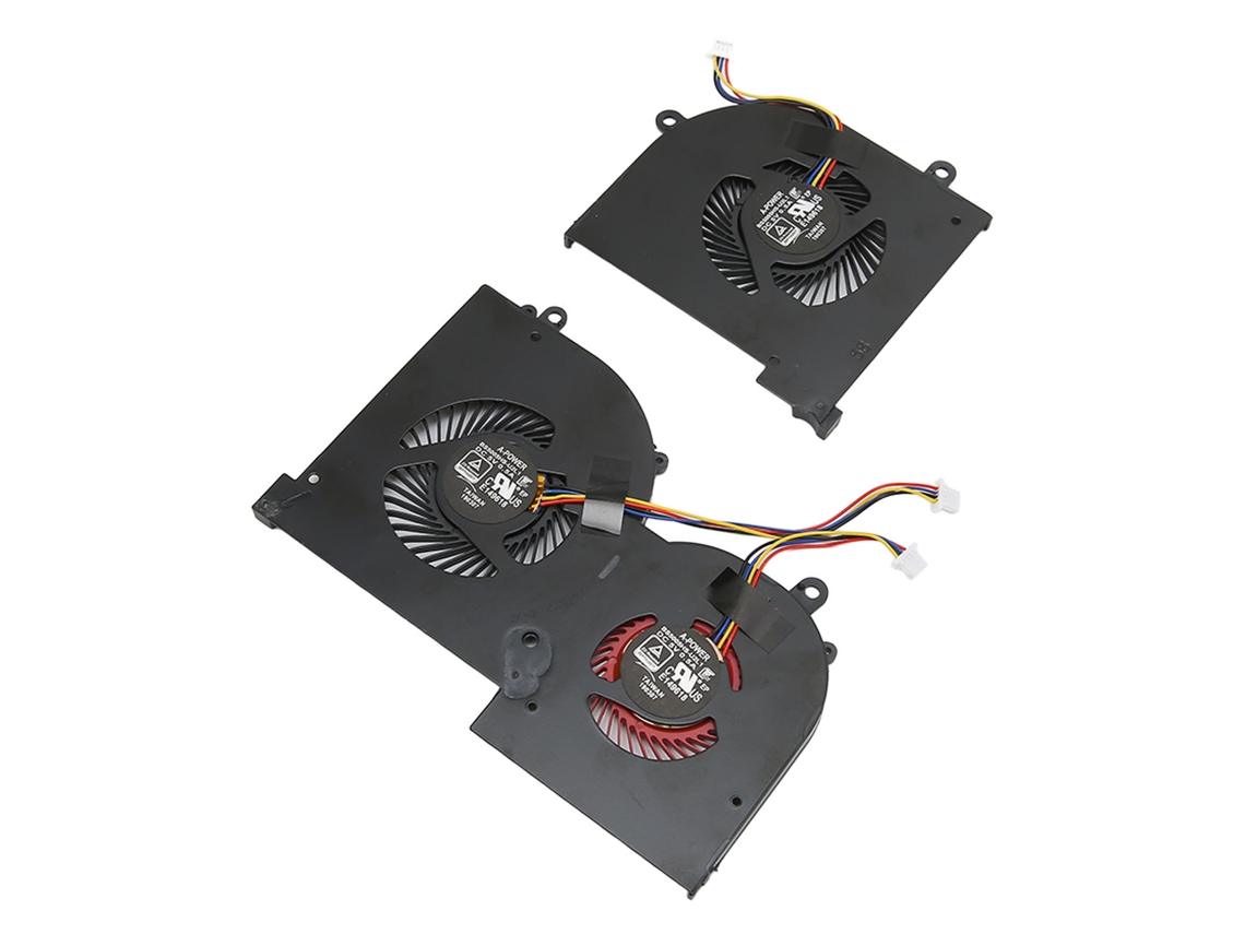 Cooling Fan (dissipação De Calor E Resfriamento) Para Msi Gs65 Ms-16q2 16 Laptop Cpu Gpu