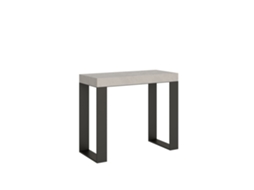 Mesa De Console Extensível 90x40/300 Cm Tecno Premium Cashmere Itamoby